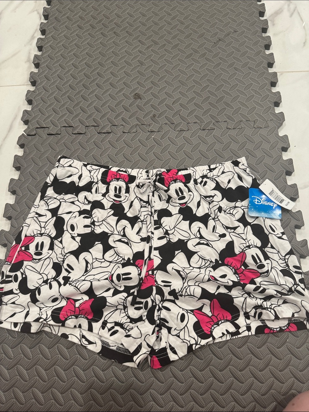 Disney Minnie Mouse Black & White Shorts